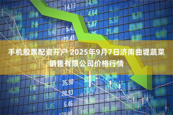 手机股票配资开户 2025年9月7日济南曲堤蔬菜销售有限公司价格行情